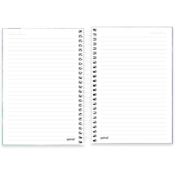 Caderno 1/4 capa dura espiral 80 folhas Dreams Come True, Spiral, 2349513- PT 1 UN