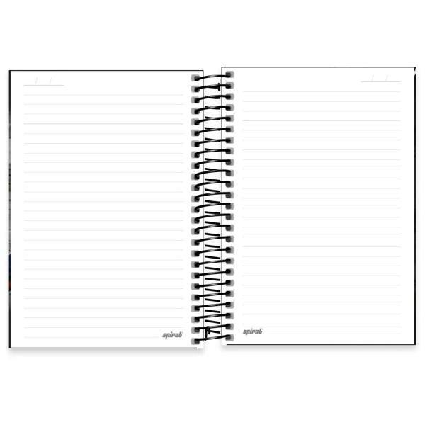 Caderno 1/4 capa dura espiral 80 folhas Marvel Homem Aranha Spider-Man, Spiral 2373709 - PT 1 UN