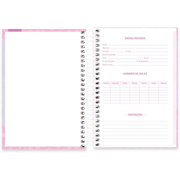 Caderno 1/4 capa dura espiral 160 folhas My Pet Yorkshire, Spiral, 2349681- PT 1 UN