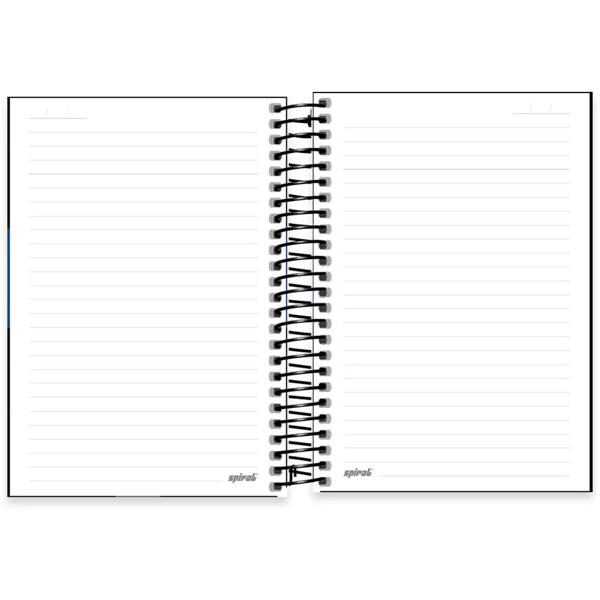 Caderno 1/4 capa dura espiral 80 folhas Playstation, Spiral, 2369467 - PT 1 UN