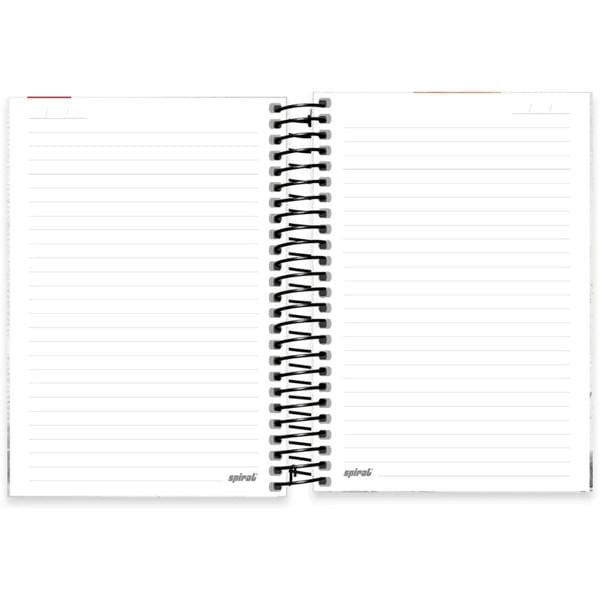 Caderno 1/4 capa dura espiral 160 folhas Zen Carpa, Spiral, 2349704 - PT 1 UN