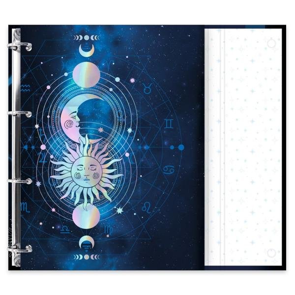 Caderno universitário Argolado, 4 argolas com 160 folhas, Multiverso, 2409625, Spiral Mult - PT 1 UN