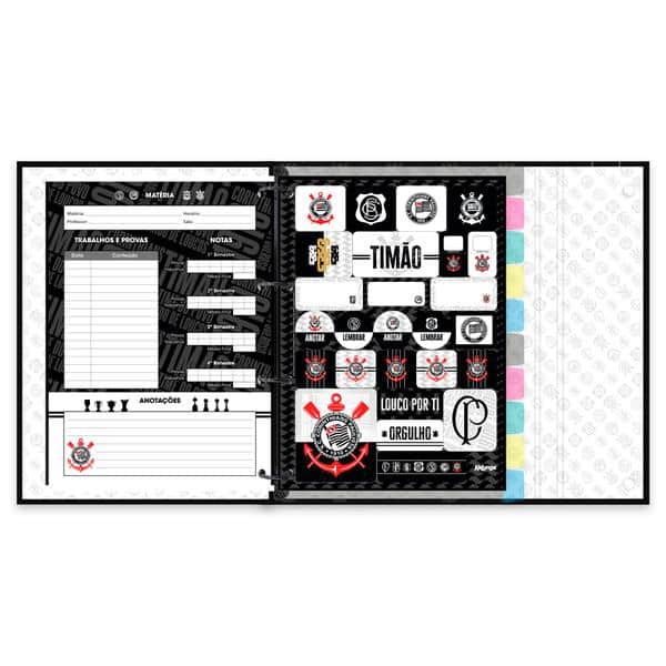 Cadernos Univ. Argo Imã 10x1 160fls Corinth. 2636942 Spiral Sccp PT 1 UN Cadernos Univ. Argo Imã 10x1 160fls Corinth. 2636942 Spiral Sccp PT 1 UN