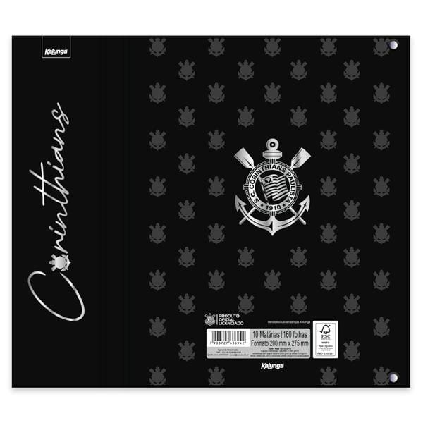 Cadernos Univ. Argo Imã 10x1 160fls Corinth. 2636942 Spiral Sccp PT 1 UN Cadernos Univ. Argo Imã 10x1 160fls Corinth. 2636942 Spiral Sccp PT 1 UN