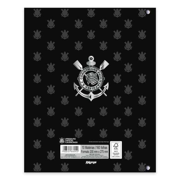 Cadernos Univ. Argo Imã 10x1 160fls Corinth. 2636942 Spiral Sccp PT 1 UN Cadernos Univ. Argo Imã 10x1 160fls Corinth. 2636942 Spiral Sccp PT 1 UN