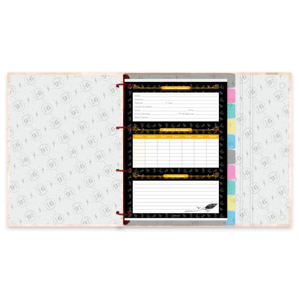 Cadernos Univ. Argo Imã 10x1 160fls H.Potter 2636959 Spiral Hpt PT 1 UN