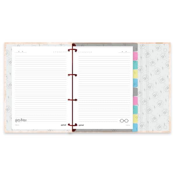 Cadernos Univ. Argo Imã 10x1 160fls H.Potter 2636959 Spiral Hpt PT 1 UN