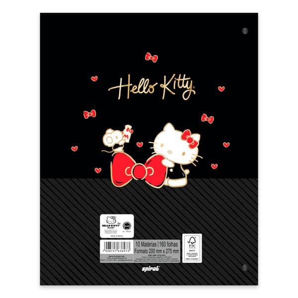 Cadernos Univ. Argo Imã 10x1 160fls H.Kitty 2636973 Spiral Hki PT 1 UN Cadernos Univ. Argo Imã 10x1 160fls H.Kitty 2636973 Spiral Hki PT 1 UN
