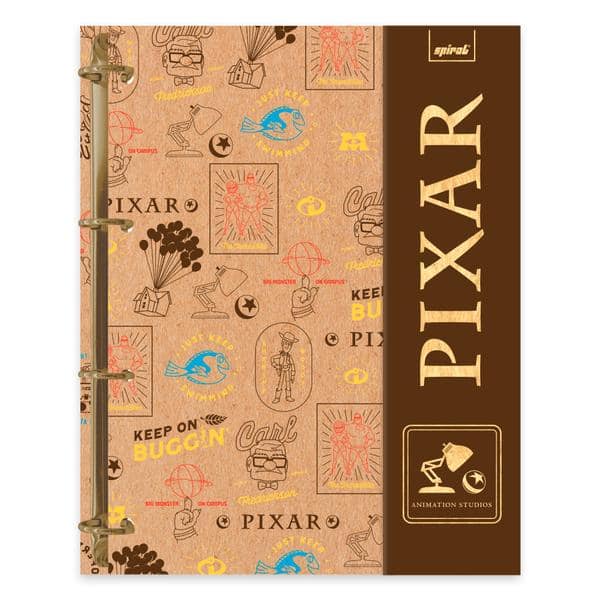 Caderno Universitário Argolado Capa Dura com fecho magnético, 10 x 1, 160 Folhas, Pixar, 2636980, Spiral Px - PT 1 UN Caderno Universitário Argolado Capa Dura com fecho magnético, 10 x 1, 160 Folhas, Pixar, 2636980, Spiral Px - PT 1 UN