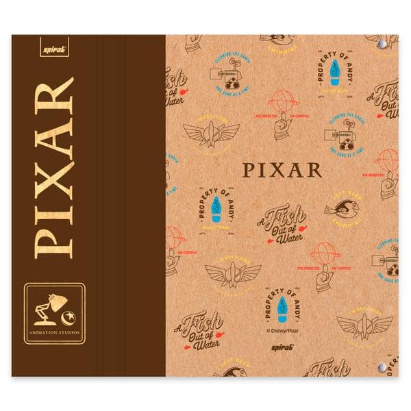Caderno Universitário Argolado Capa Dura com fecho magnético, 10 x 1, 160 Folhas, Pixar, 2636980, Spiral Px - PT 1 UN Caderno Universitário Argolado Capa Dura com fecho magnético, 10 x 1, 160 Folhas, Pixar, 2636980, Spiral Px - PT 1 UN