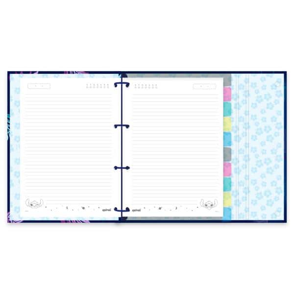 Caderno Universitário Argolado com Imã, Capa Dura, 10 x 1, 160 folhas, Stitch, 2637017, Spiral Ds - PT 1 UN Caderno Universitário Argolado com Imã, Capa Dura, 10 x 1, 160 folhas, Stitch, 2637017, Spiral Ds - PT 1 UN