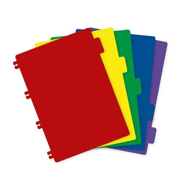 Caderno universitário capa em Polipropileno, 5 x1, 160 folhas, com divisórias reposicionáveis, Lumi, Preto, 2393295, Spiral Lumi - PT 1 UN