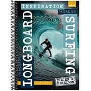 Caderno Universitário Capa Dura 1X1 80 Folhas Imagem e Mensagem Spiral -  PT 1 UN