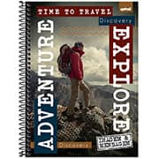 Caderno Universitário Capa Dura 1X1 80 Folhas Imagem e Mensagem Spiral -  PT 1 UN