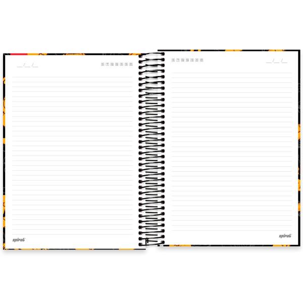 Caderno Universitário Capa Dura 10X1 160 Folhas Garfield Spiral - PT 1 UN