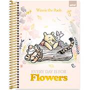 Caderno Universitário Capa Dura 10X1 160 Folhas Pooh Disney Spiral - PT 1 UN Caderno Universitário Capa Dura 10X1 160 Folhas Pooh Disney Spiral - PT 1 UN