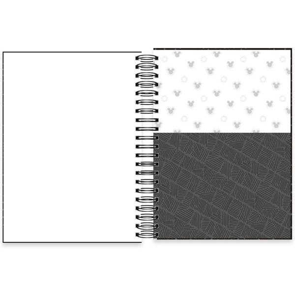 Caderno Universitário Capa Dura 10X1 150 Folhas Mickey Disney PP Spiral - PT 1 UN