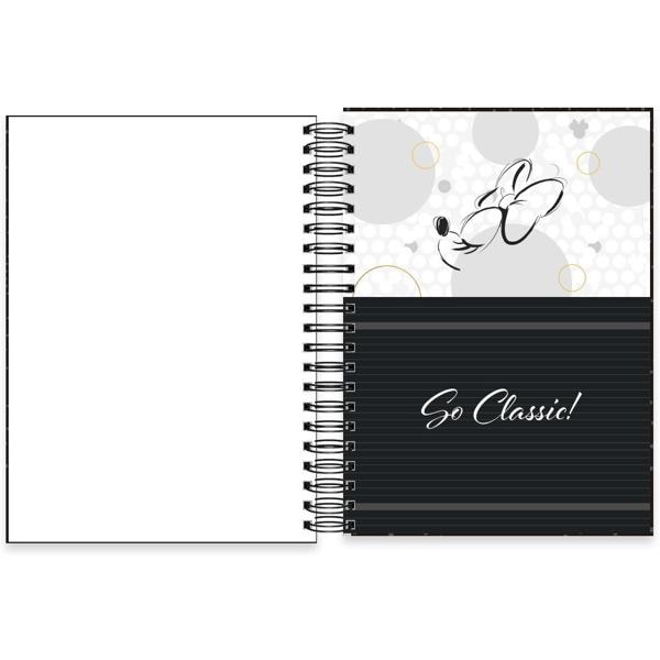 Caderno Universitário Capa Dura 10X1 150 Folhas Disney Minnie PP Spiral - PT 1 UN