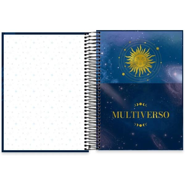Caderno Universitário Capa Dura 15X1 240 Folhas Multiverso Spiral - PT 1 UN