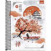 Caderno Universitário Capa Dura 15X1 240 Folhas Zen Spiral - PT 1 UN