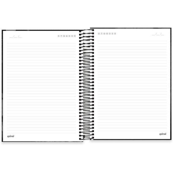 Caderno Universitário Capa Dura 10X1 160 Folhas Workout Spiral - PT 1 UN