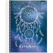 Caderno Universitário Capa Dura 10X1 160 Folhas Dreams Spiral - PT 1 UN Caderno Universitário Capa Dura 10X1 160 Folhas Dreams Spiral - PT 1 UN