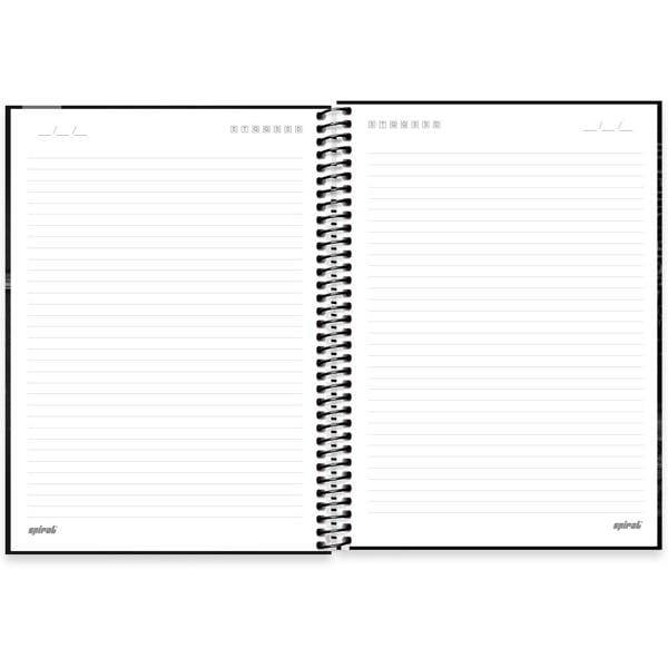 Caderno Universitário Capa Dura 1X1 80 Folhas Workout Spiral - PT 1 UN