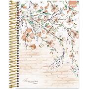 Caderno Universitário Capa Dura 20X1 320 Folhas Femmina Rosa Spiral - PT 1 UN