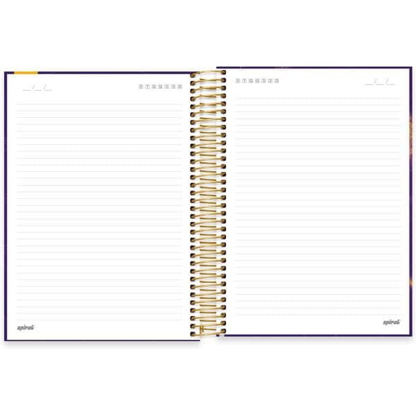 Caderno Universitário Capa Dura 10X1 160 Folhas Disney Wish Spiral - PT 1 UN