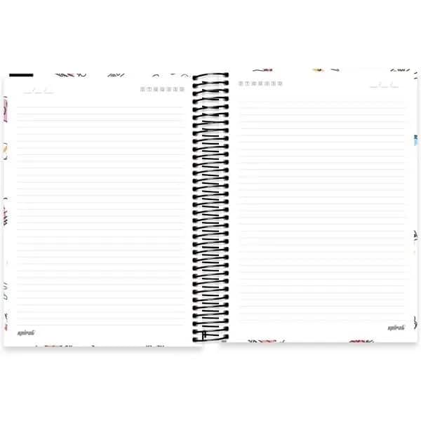 Caderno Universitário Capa Dura, 15 x 1, 240 Folhas, Friends, 2515381, Spiral Frd - PT 1 UN