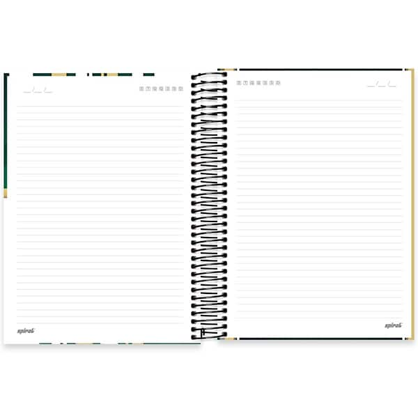 Caderno Universitário Capa Dura, 15 x 1, 240 Folhas, NBA Celtics, 2524796, Spiral Nba - PT 1 UN