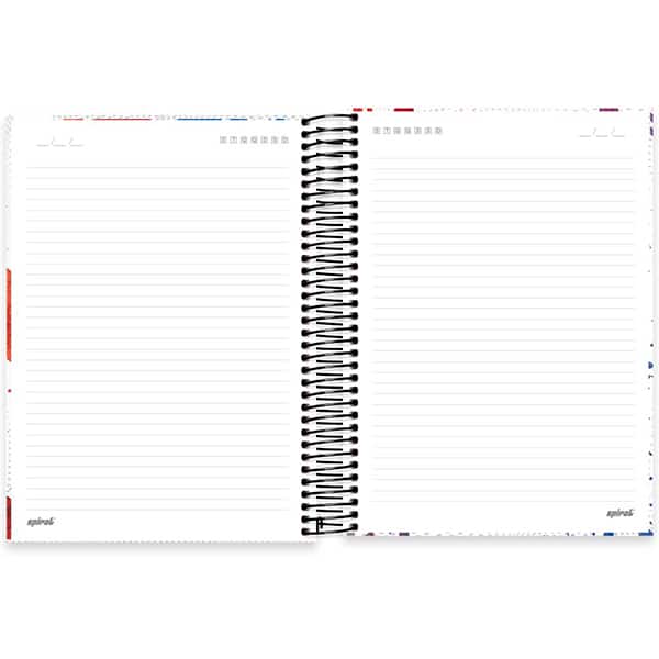 Caderno Universitário Capa Dura, 15x1, 240 Folhas, NBA, 2524802, Spiral Nba - PT 1 UN