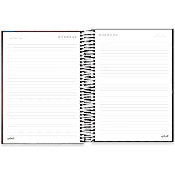 Caderno Universitário Capa Dura, 15 x 1, 240 Folhas, NFL, 2521375, Spiral NFL - PT 1 UN