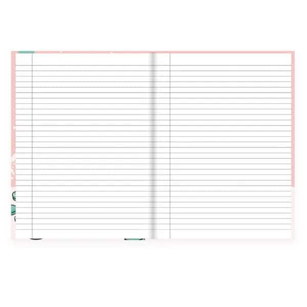 Caderno Universitário Capa Dura Brochura Costurado 80 Folhas Grogu Spiral - PT 1 UN