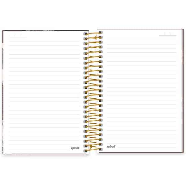 Caderno 1/4 espiral capa dura, 1 matéria, 80 folhas, Harry Potter, 2523904, Spiral Hpt - PT 1 UN