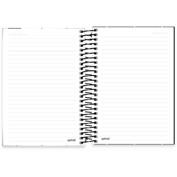 Caderno 1/4 espiral C.D. 160fls Corinth. 2523850 Spiral Sccp PT 1 UN