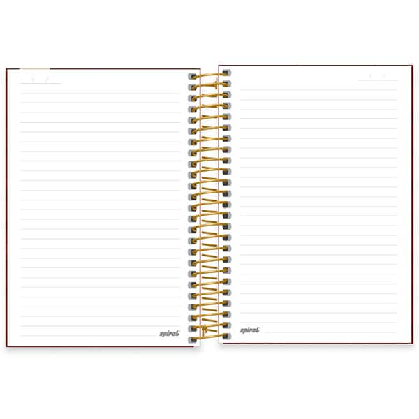 Caderno 1/4 espiral capa dura, 160 folhas, Harry Potter Charms, 2513325, Spiral Hpc - PT 1 UN