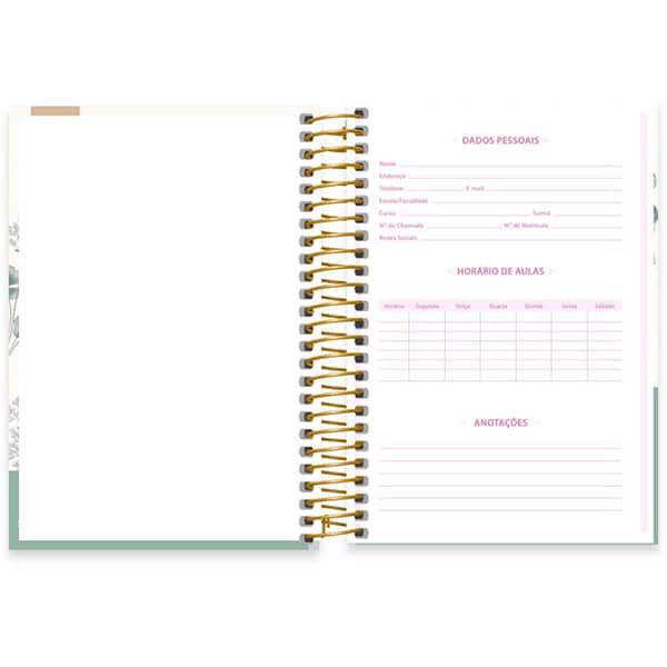 Caderno 1/4 espiral capa dura, 160 folhas, Ursinho Pooh, 2525328, Spiral Pooh - PT 1 UN