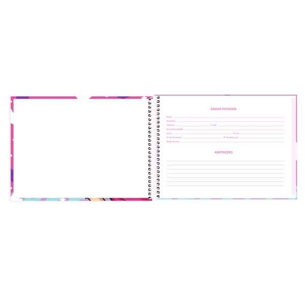 Caderno Cartografia e Desenho Capa Dura 48 Folhas Barbie Mattel 2515503 Spiral - PT 1 UN