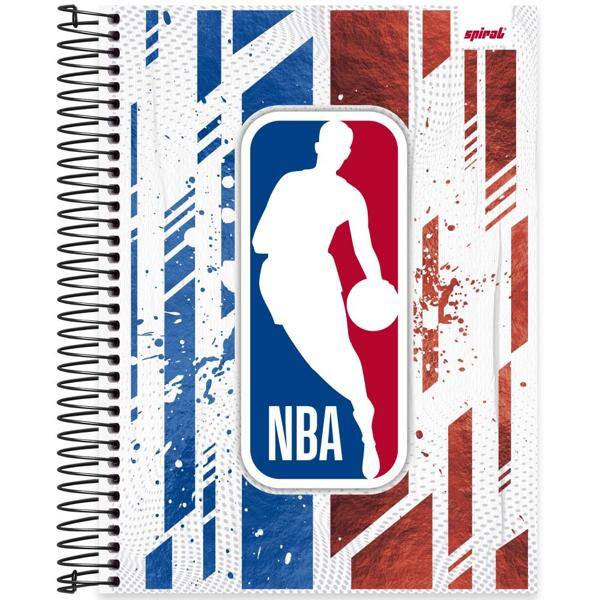 Caderno univ.capa dura 10x1 160fls NBA 2524581 Spiral Nba PT 1 UN