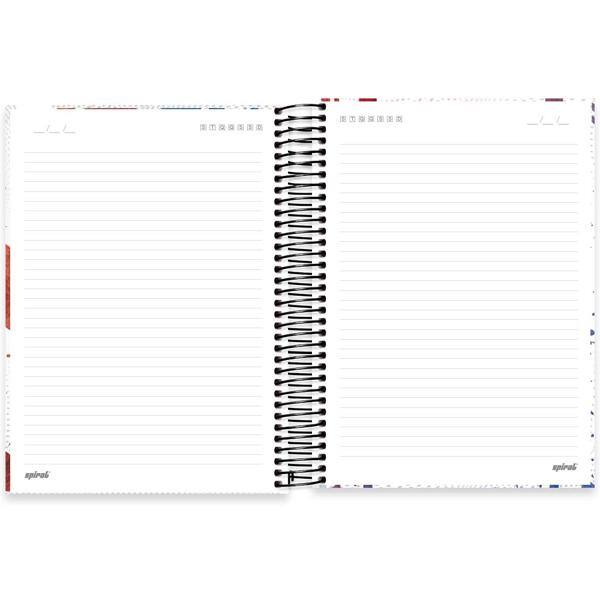 Caderno univ.capa dura 10x1 160fls NBA 2524581 Spiral Nba PT 1 UN