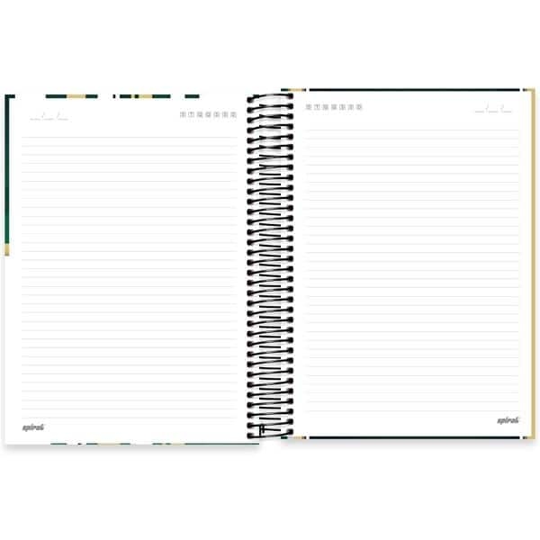 Caderno Universitário Capa Dura, 10 x 1, 160 Folhas, NBA, Boston Celtics, 2524598, Spiral Nba - PT 1 UN