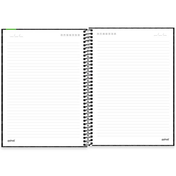 Caderno Universitário Capa Dura, 1 x 1, 80 Folhas, Xbox, 2525861, Spiral Xbox - PT 1 UN