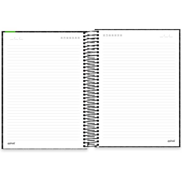 Caderno Universitário Capa Dura, 10 x 1, 160 Folhas, Xbox, 2526219, Spiral Xbox - PT 1 UN