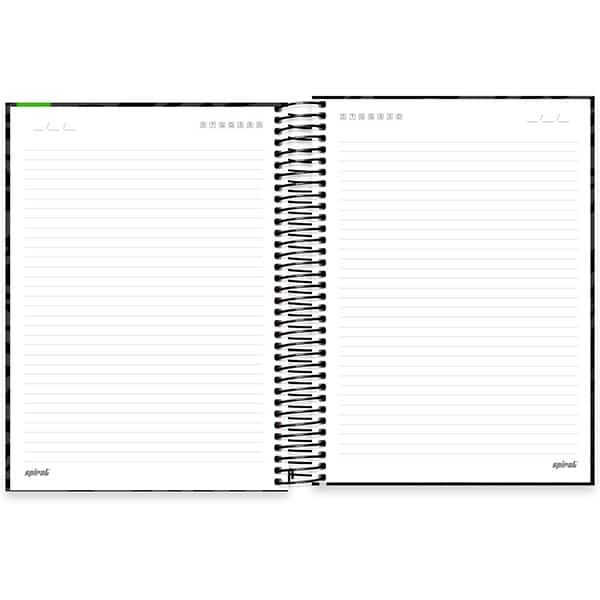 Caderno Universitário Capa Dura, 10 x 1, 160 Folhas, Xbox, 2526226, Spiral Xbox - PT 1 UN