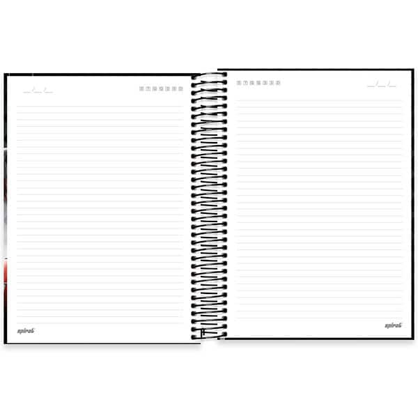 Caderno Universitário Capa Dura, 15 x 1, 240 Folhas, Batman Game, 2526240, Spiral Btg - PT 1 UN