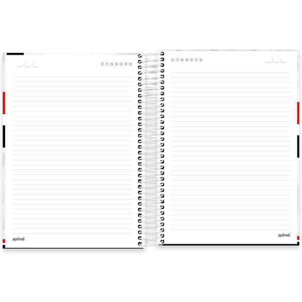 Caderno Universitário Capa Dura, 15 x 1, 240 Folhas, São Paulo FC, 2526332 Spiral SPFC - PT 1 UN