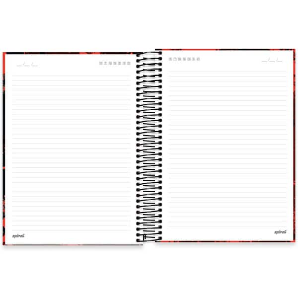 Caderno Universitário Capa Dura, 20 x 1, 320 Folhas, Deadpool, 2526370, Spiral Dea - PT 1 UN