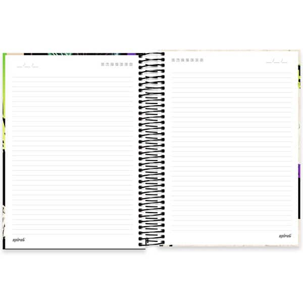 Caderno Universitário Capa Dura 20x1 320 Folhas Joker - Coringa DC Spiral - PT 1 UN