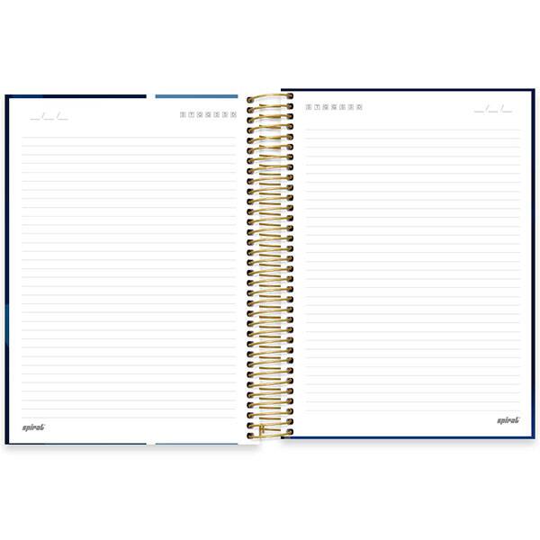 Caderno Universitário Capa Dura, 20 x 1, 320 Folhas, Manchester CIty, 2526400, Spiral Mc - PT 1 UN